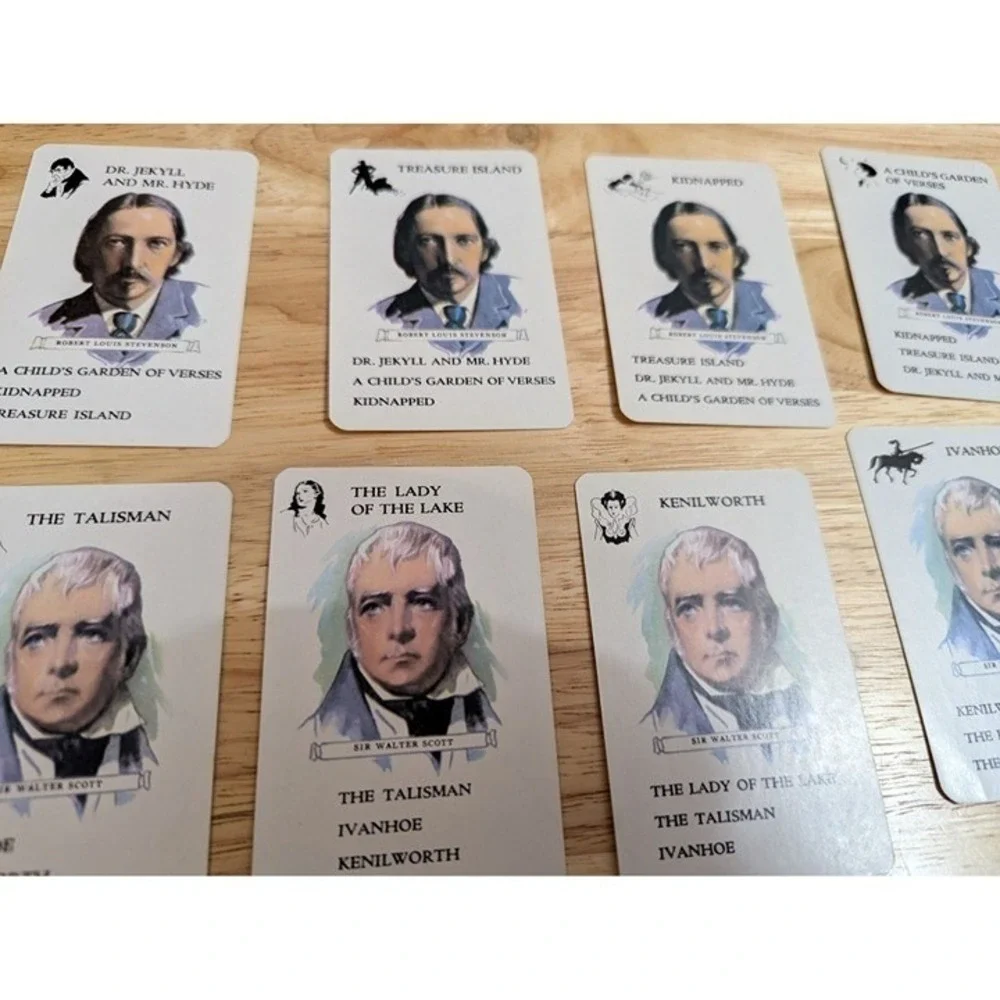 Whitehall Authors card game 1987 Mark Twain case Hong‎ Kong